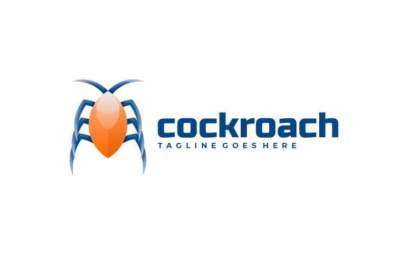 Cockroach Gradient Colorful Logo Logo Template