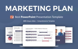 Marketing Plan PowerPoint Business Presentation Template