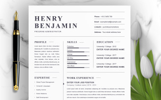 Henry / Clean Resume Template