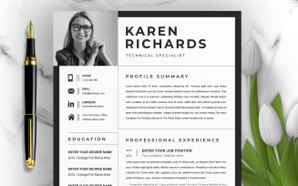 Karen / Professional Resume Template