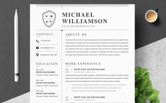 Michael / Clean CV Template