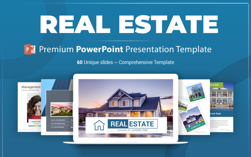 Real Estate PowerPoint Business Presentation Template PowerPoint Template