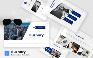 Buznary — Company Profile Keynote Template