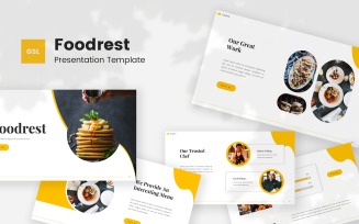 Foodrest — Food Google Slides Template