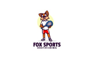 Fox Sports Cartoon Logo Style