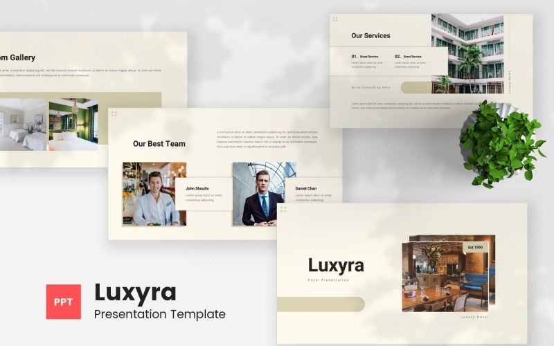 Luxyra - Hotel Keynote Template