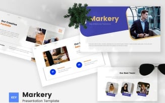 Markery — Digital Marketing Keynote Template