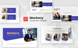 Markery — Digital Marketing Powerpoint Template