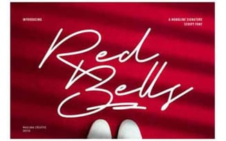 Red Bells Font - Red Bells Font