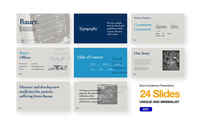 Bauer - Brand Guidelines Keynote Template