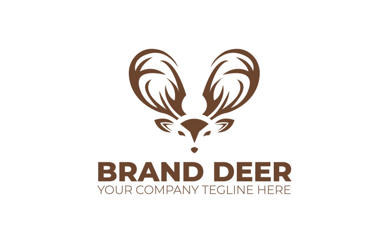 Brand Deer Logo Design Template Logo Template