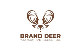 Brand Deer Logo Design Template