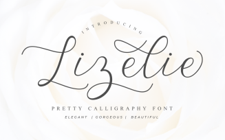 Lizelie Calligraphy Script Font