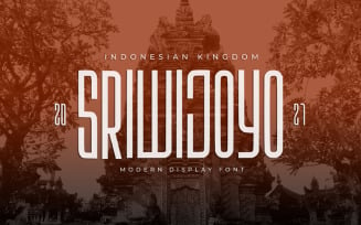Sriwijoyo – Sans Serif Font
