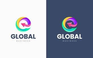 Global Business Free Logo Design