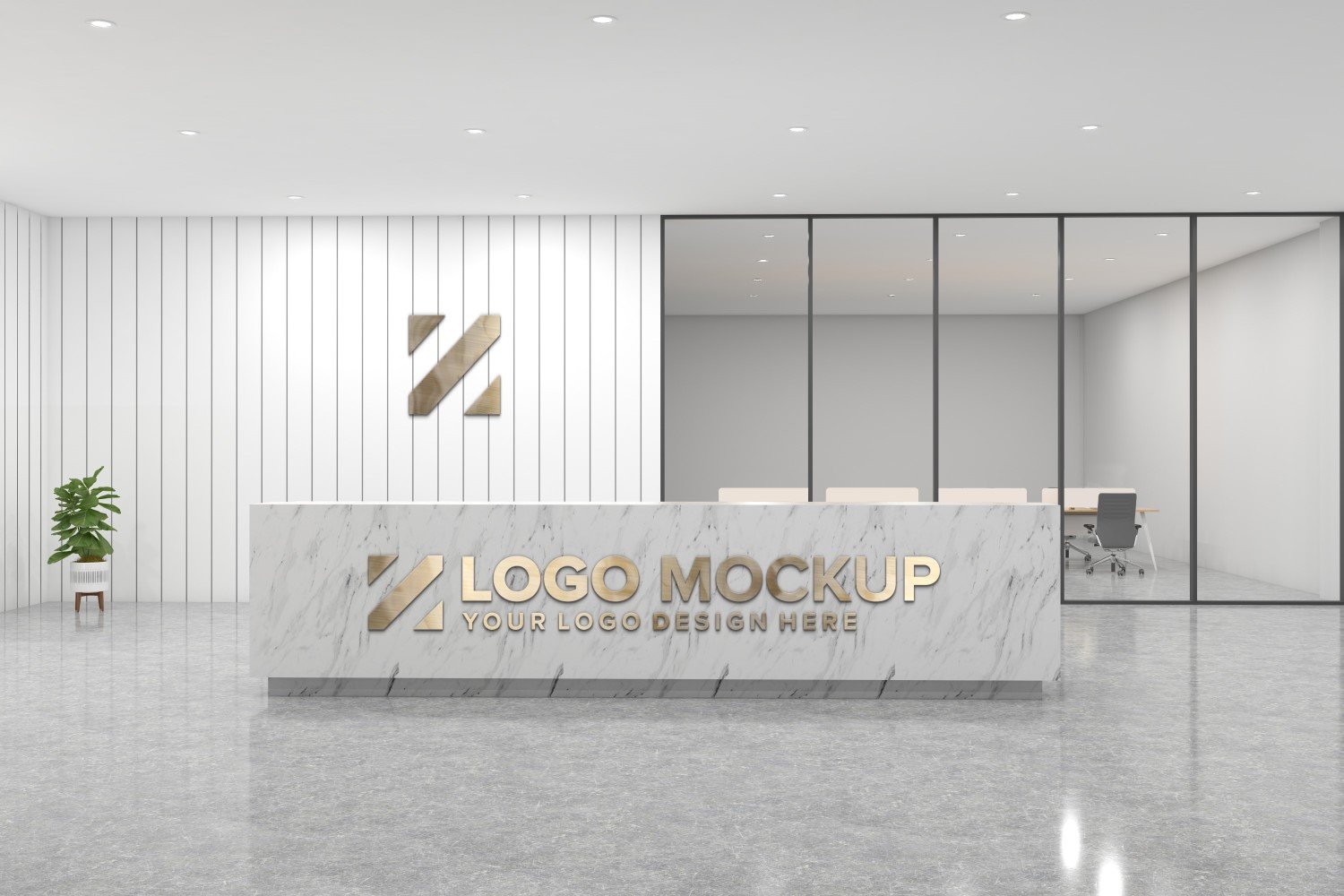 Template #223153 Hotel Counter Webdesign Template - Logo template Preview