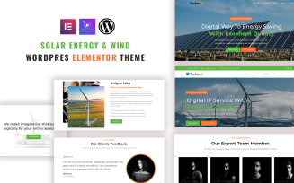 Solarwind - Solar Energy and Wind WordPress Elementor Theme