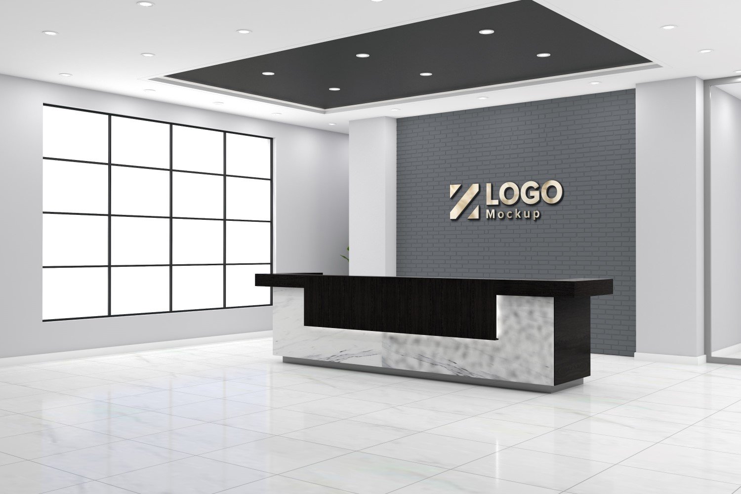 Template #223257 Hotel Counter Webdesign Template - Logo template Preview