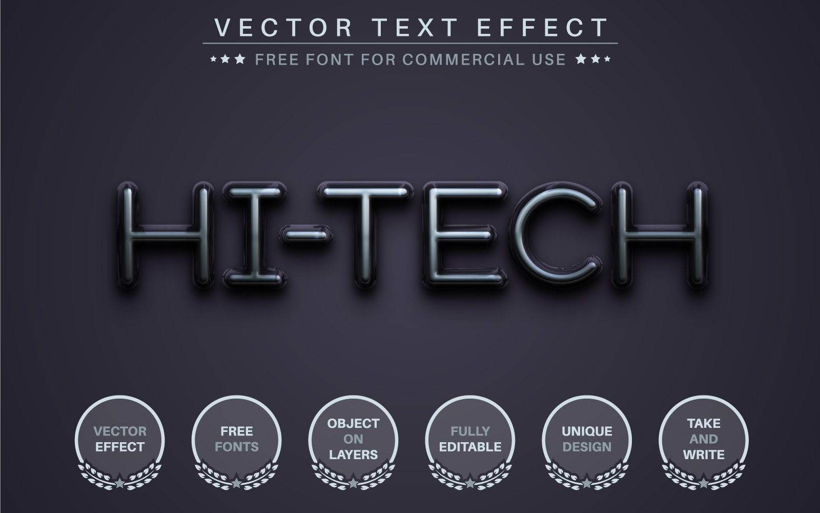 Template #223293 Effectfont Styleeditable Webdesign Template - Logo template Preview