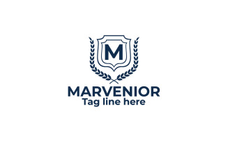 Marvenior M Letter Logo Design Template