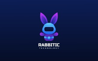 Rabbit Robotic Gradient Logo