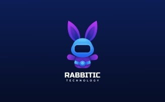 Rabbit Robotic Gradient Logo