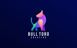Toro Bull Gradient Colorful Logo