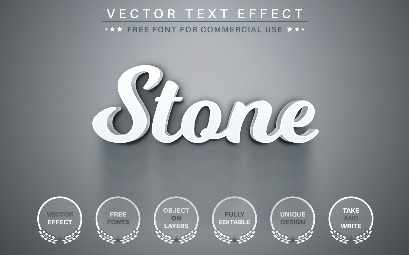 Template #223491 Effectfont Styleeditable Webdesign Template - Logo template Preview