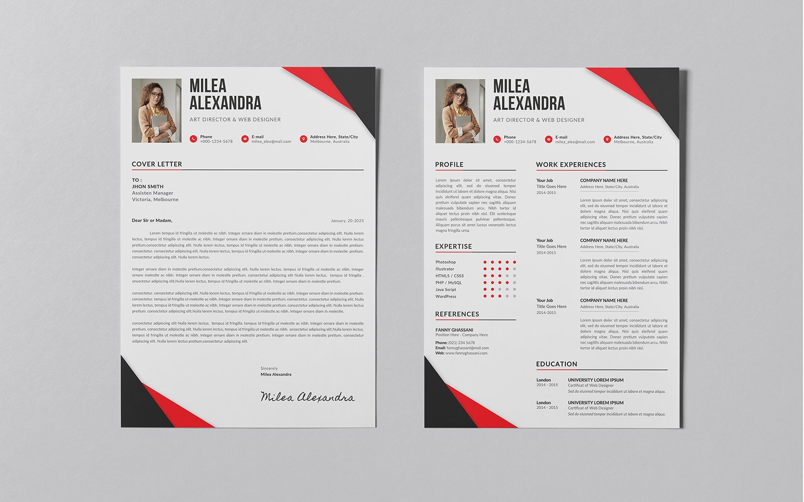 Kit Graphique #223507 Resume Business Divers Modles Web - Logo template Preview