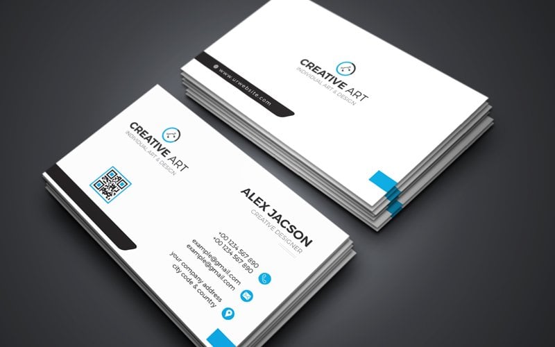 Template #223525 Card Corporate Webdesign Template - Logo template Preview