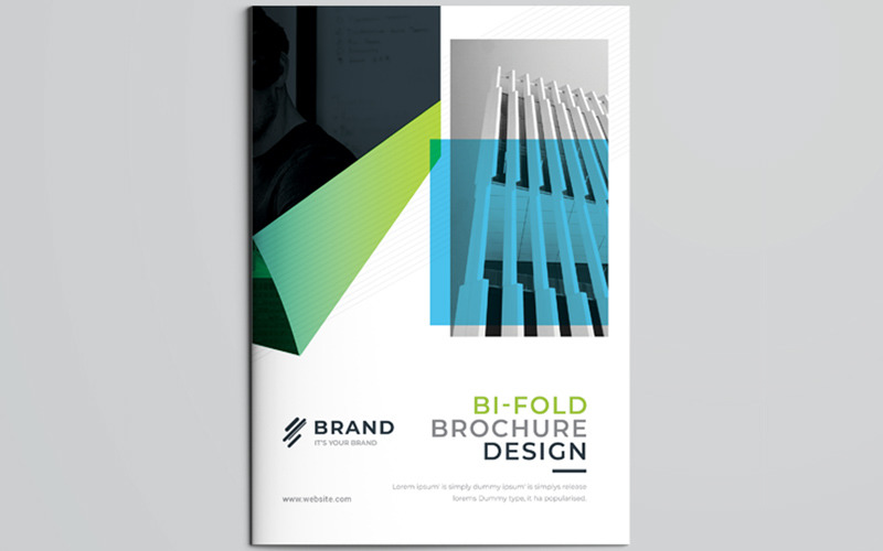 Brand - Business-Bi-Fold-Brochure Vol_8 Corporate Identity