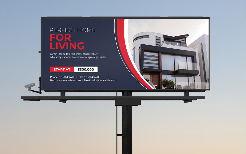 Perfect Home Real Estate Billboard Corporate Identity