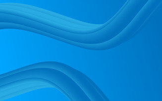 Vector abstract stylish blue gradient background template