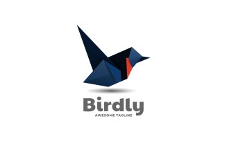Bird Low Poly Logo Template