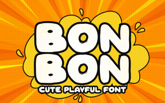 Bonbon - Cute Playful Font