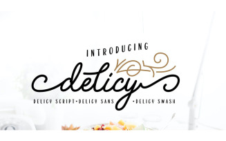 Delicy Font - Delicy Font