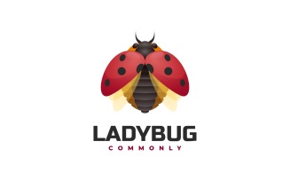 Ladybug Gradient Colorful Logo