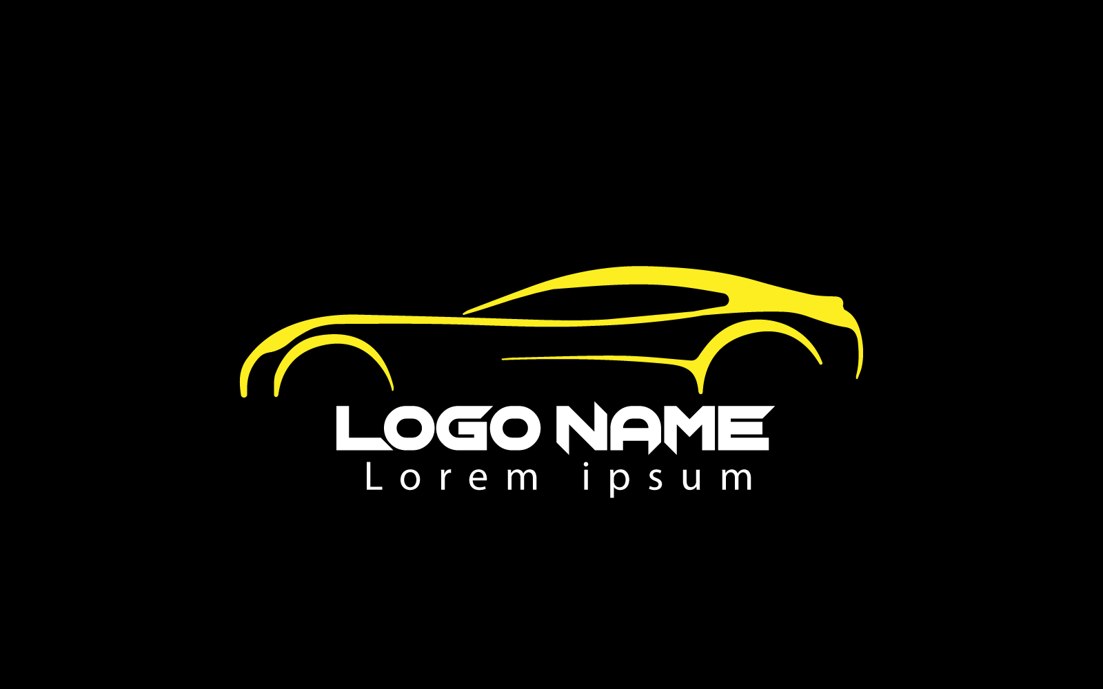 Logo professionale per dettagli automatici