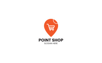 Point Shop Logo Design Template