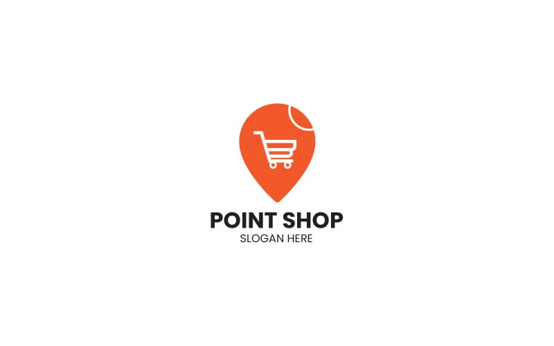 Point Shop Logo Design Template Logo Template