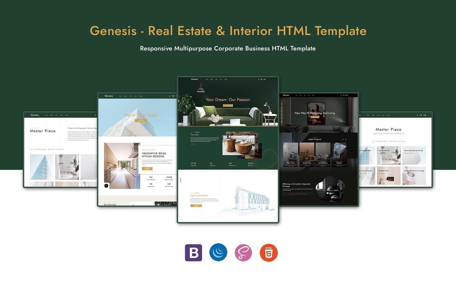 Template #223809 Real Estate Webdesign Template - Logo template Preview