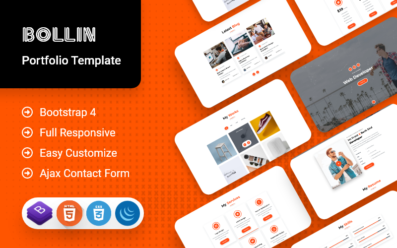 Kit Graphique #223813 Responsive Bootstrap Divers Modles Web - Logo template Preview