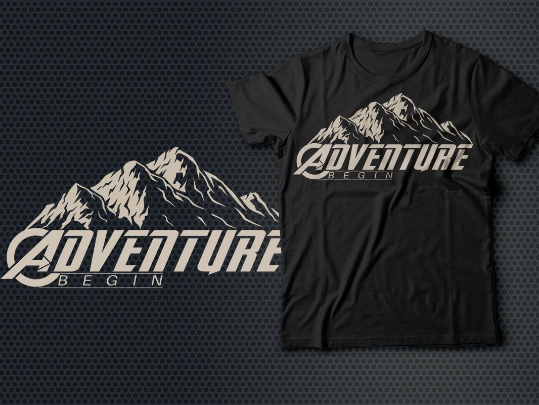 Kit Graphique #223856 Adventure Begin Divers Modles Web - Logo template Preview