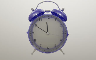 Alarm Clock Bedroom 3D Model