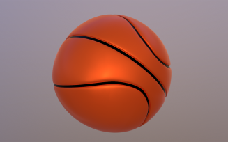 Basketball Sport 3D Model