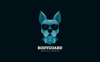 Bodyguard Dog Gradient Logo