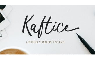 Kaftice Font - Kaftice Font