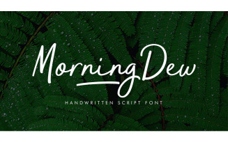 MorningDew Font - MorningDew Font