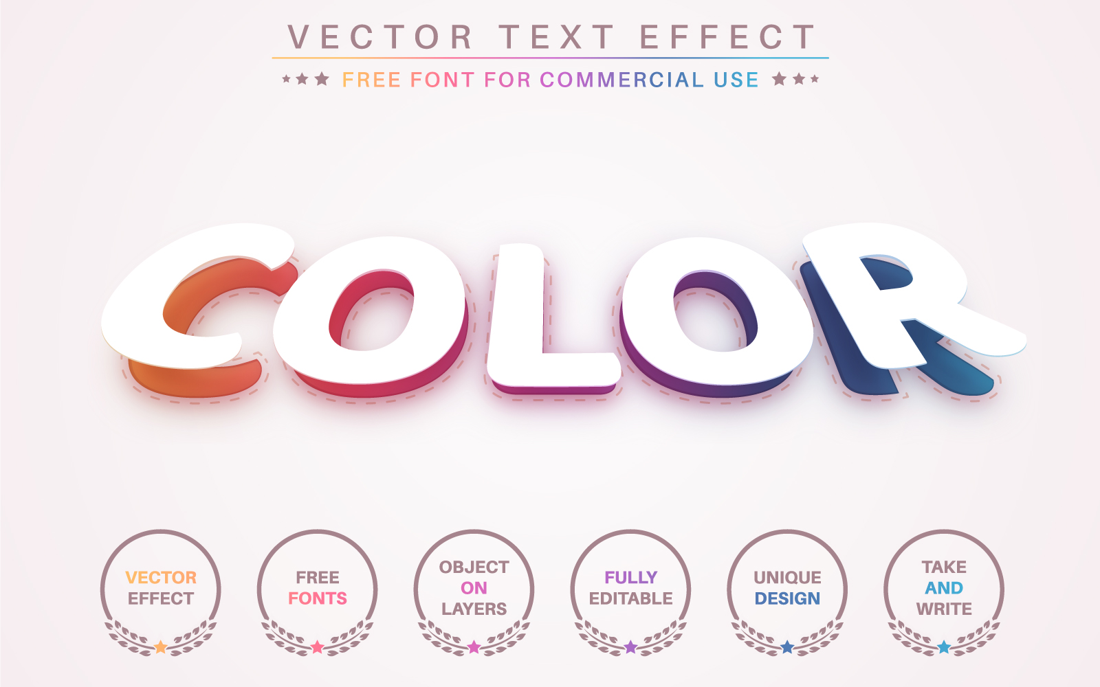 Template #224197 Effectfont Styleeditable Webdesign Template - Logo template Preview