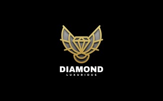 Diamond Line Luxury Logo Style